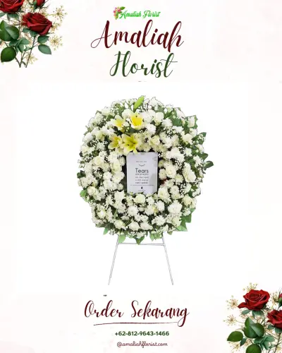 Krans Bunga Duka Cita di Huta Padang